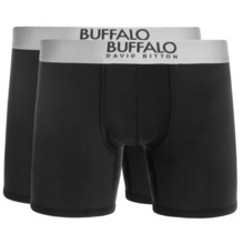49%OFF メンズブリーフ バッファローデビッドBittonマイクロファイバーボクサーブリーフ - 2枚組（男性用） Buffalo David Bitton Microfiber Boxer Briefs - 2-Pack (For Men)画像